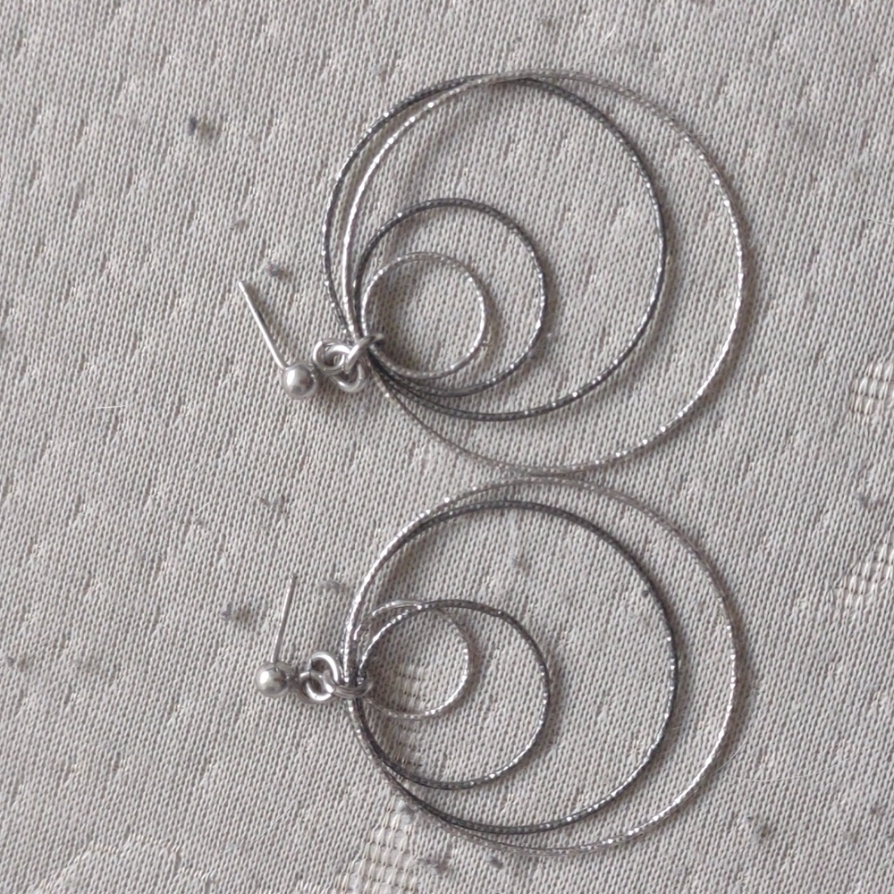 Hoop earrings